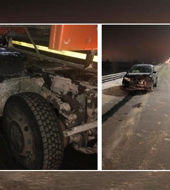 Колесо грузовика сбежало от хозяина, нарушило ПДД и спровоцировало аварию на юге Архангельской области